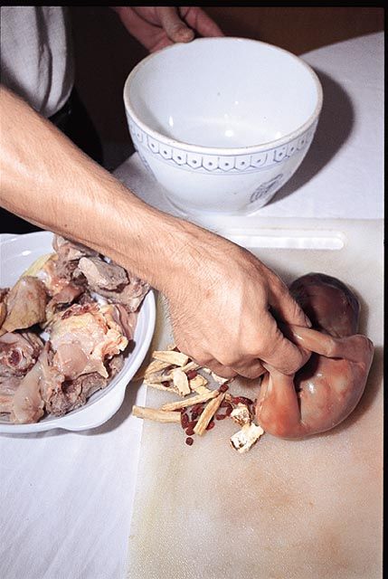 Китайский деликатес из эмбриона