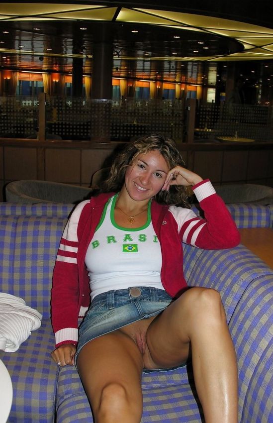 Club panties upskirt amateur