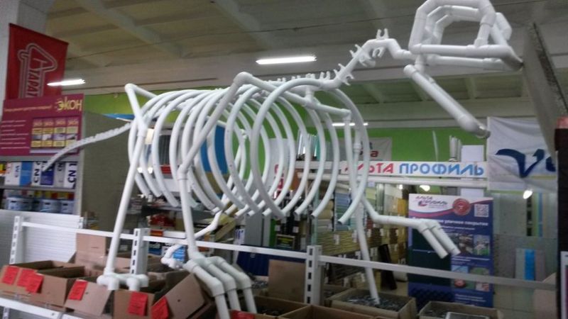 Из пластиковых труб можно сделать все