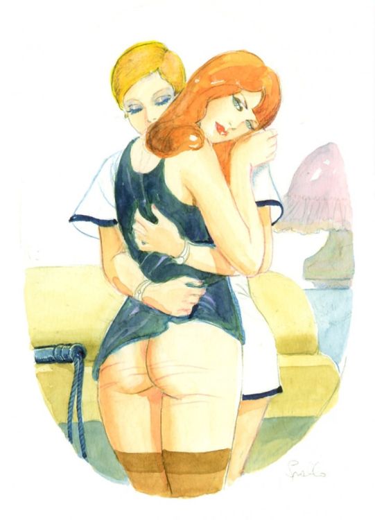 Эротические рисунки Leone Frollo