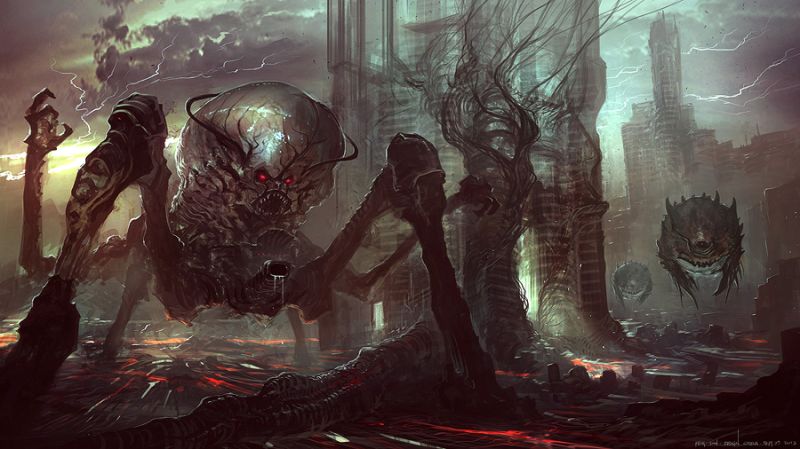 Фантастические работы Feng Zhu