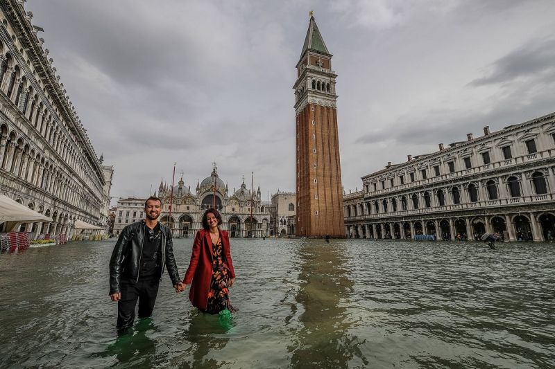 Венеция под водой